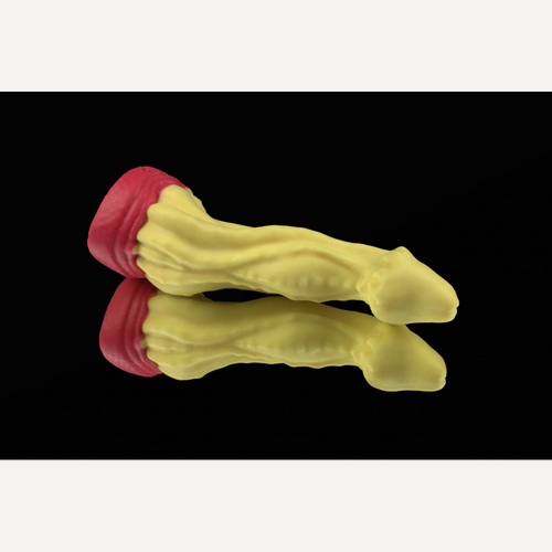 Изображение товара Фантазийный фаллоимитатор Erasexa Песчаная змея Small - 21.5 см. F97