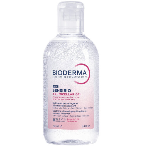 Гель мицеллярный очищающий Bioderma Sensibio AR+ для кожи с покраснениями, 250мл