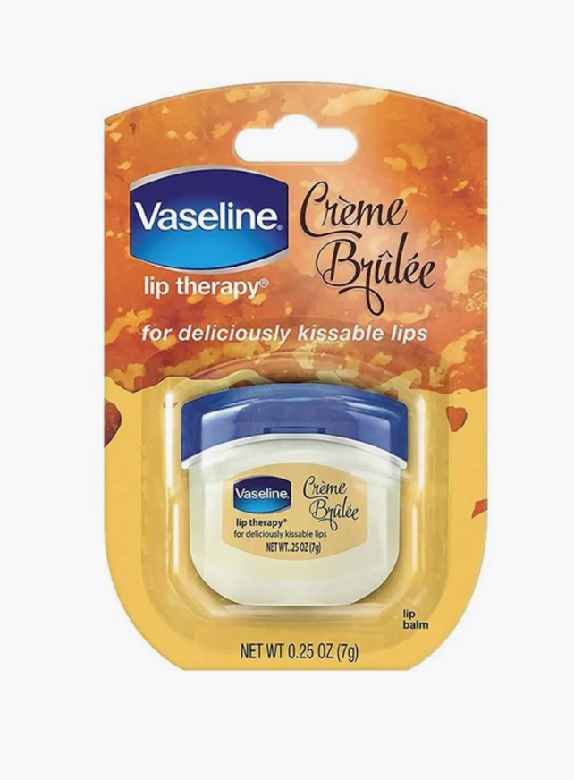 Бальзам для губ Vaseline Lip Therapy Creme Brulee, аромат крем-брюле, 7 гр
