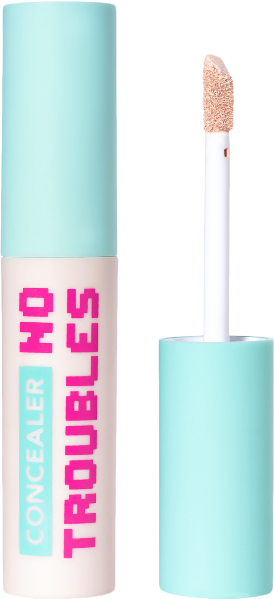 BEAUTY BOMB Жидкий консилер No Troubles тон 01, для лица, светлый