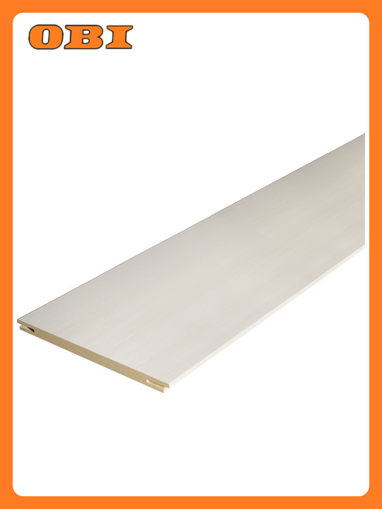 Добор экошпон 100х2150 мм дуб белый