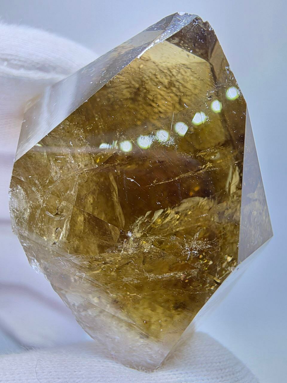 Цитрин кристалл 44 мм, 40 г. — фото 1