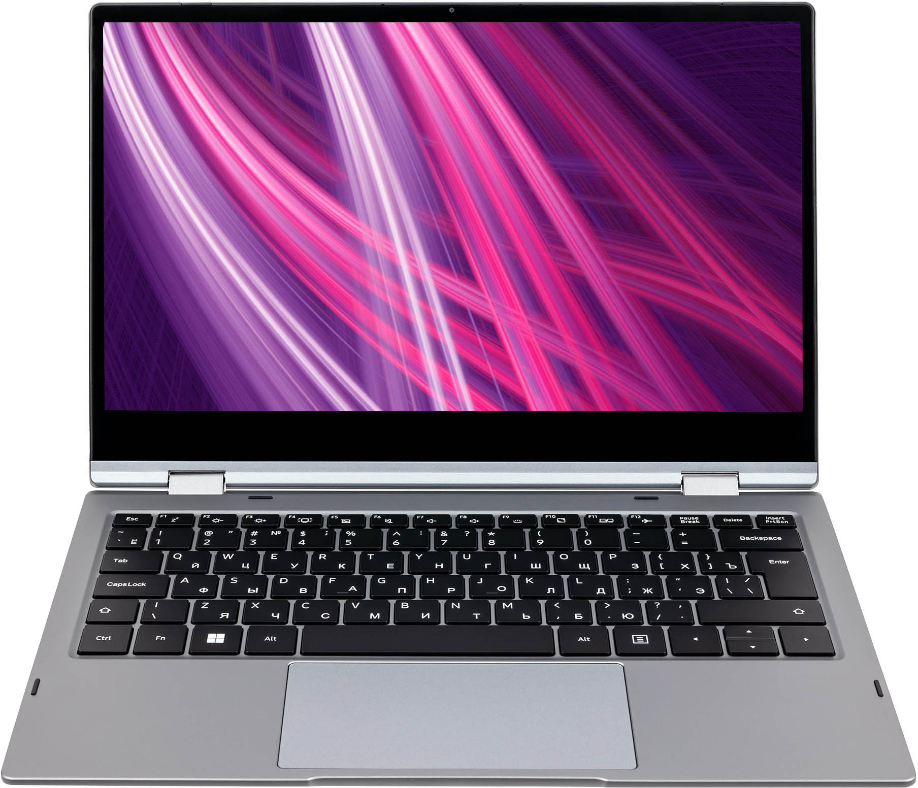 Ноутбук HIPER Slim 360, 13.3" (1920x1080) IPS сенсорный/Intel Core i5-1235U/16ГБ DDR4/512ГБ SSD/Iris Xe Graphics/Без ОС, серый (H1306O5165DM)