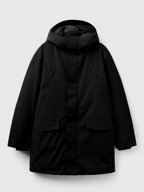 Пальто UNITED COLORS OF BENETTON, размер M, черный