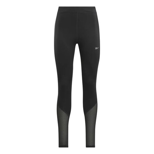 Легинсы спортивные Reebok Running Vector Tight, размер L, черный легинсы reebok running vector tight размер l синий