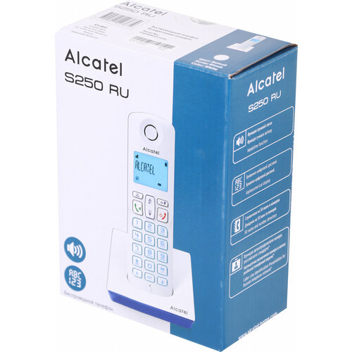 Alcatel Р/Телефон Dect Alcatel S250 RU белый АОН
