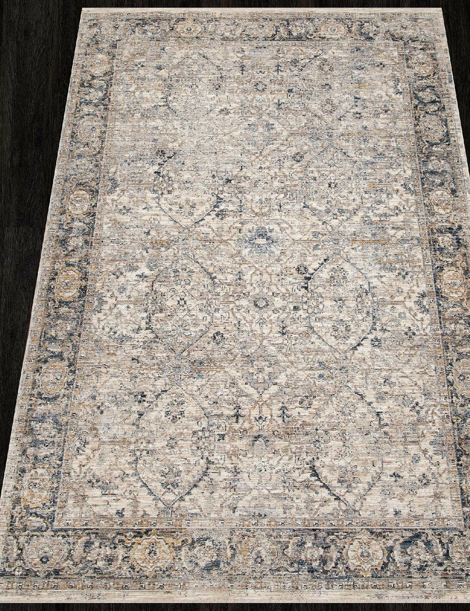 фото LYSANDRA HALI, Турция Ковер SHANTI L0215C CREAM 1.6x2.3 м.