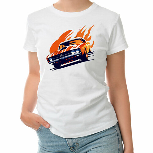 фото Футболка roly, размер s, белый