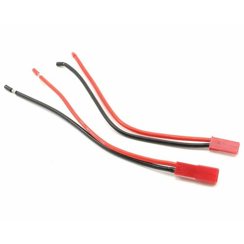 Разъём JST BEC 2p Connector Male / Female 2-pin with Silicone Lead (папа-мама) (2 пары) коннектор