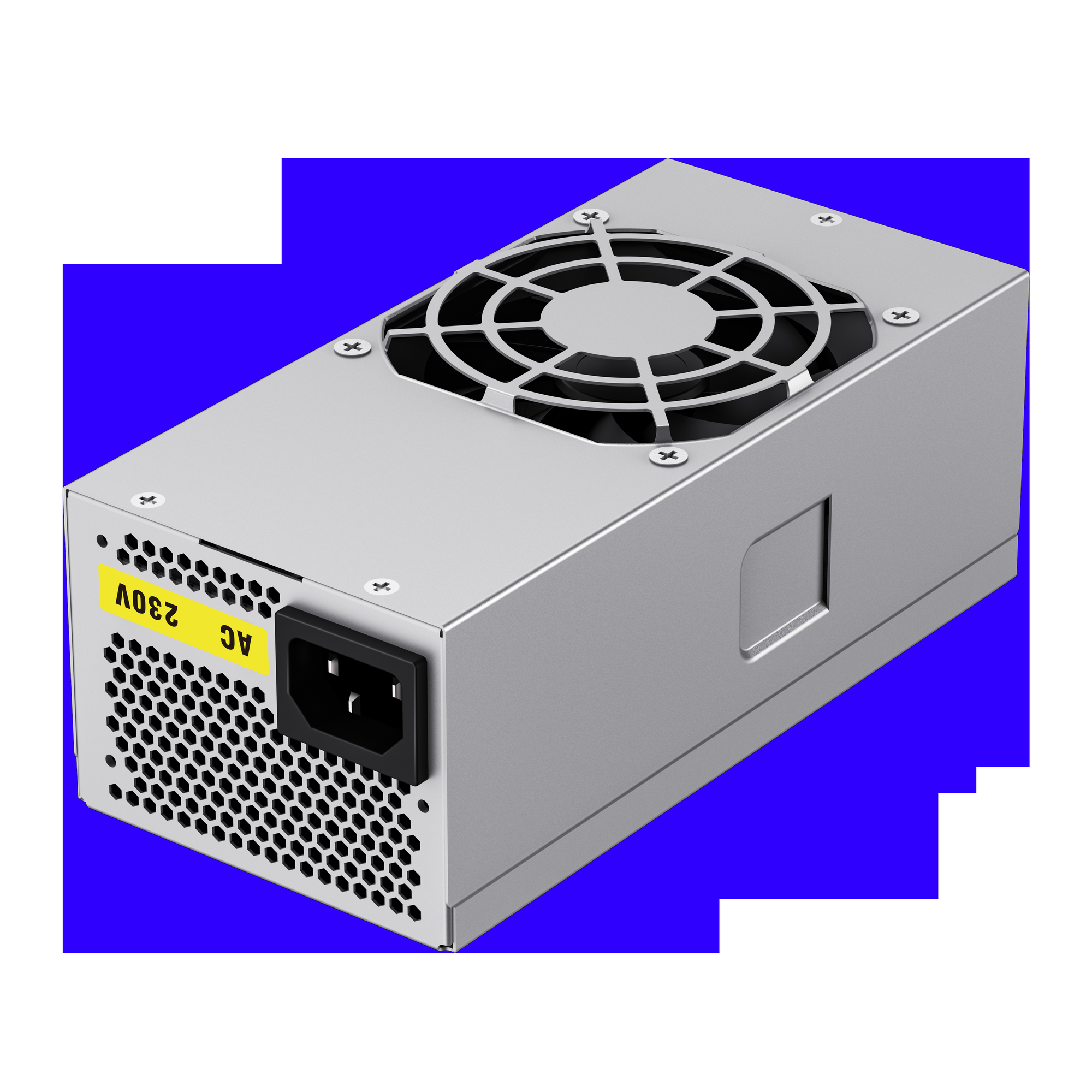 Блок питания Foxline 400W TFX PSU, NOPFC, 80FAN, 24pin, 4pin (12V), 3xSATA, 1x4pin