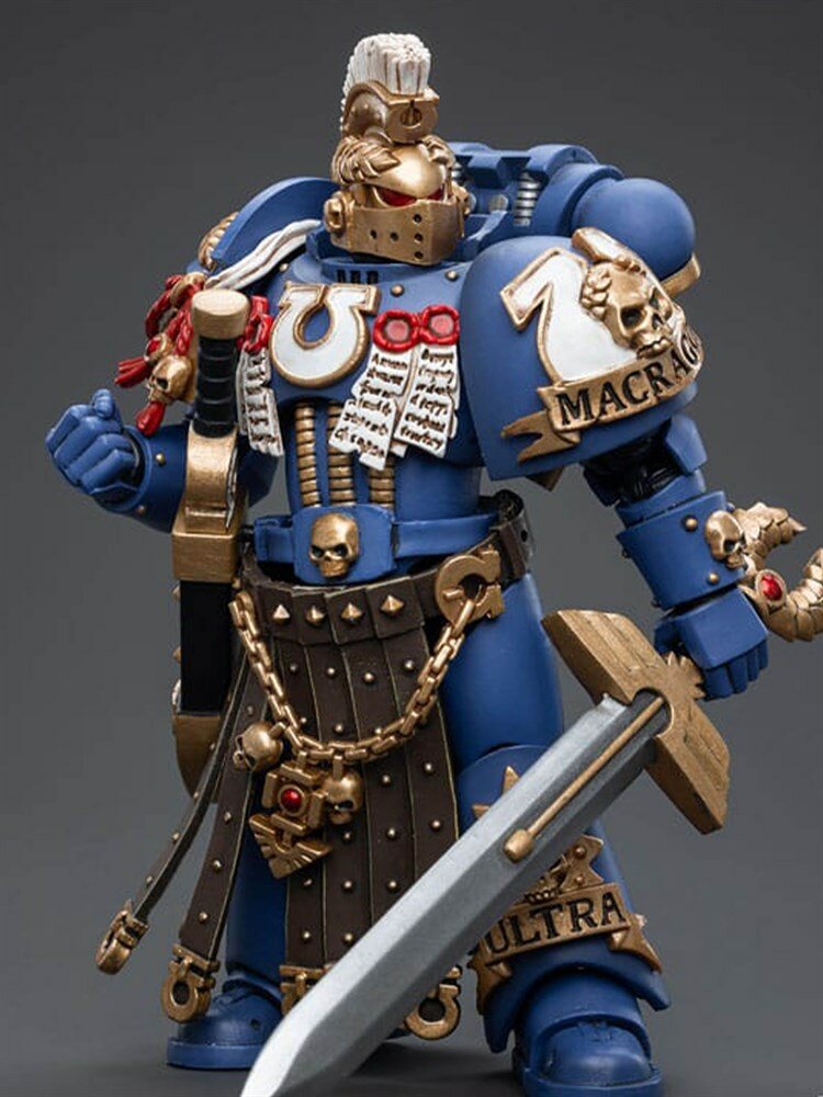 Фигурка JoyToy. Warhammer 40,000: Ultramarines Honour Guard Chapter Champion - фото №6