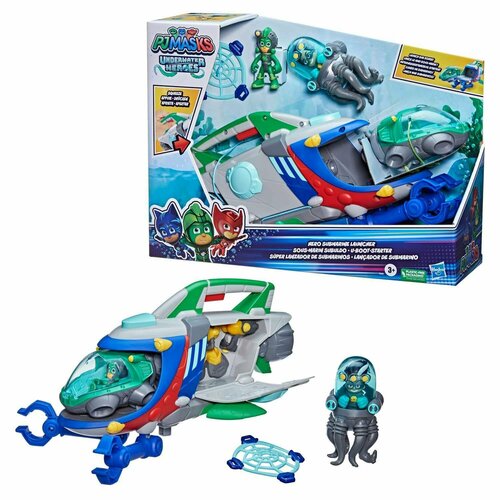 Игровой набор Hasbro PJ masks Большая субмарина героев в масках F2639 игровой набор hasbro pj masks большая субмарина героев в масках f26395l0