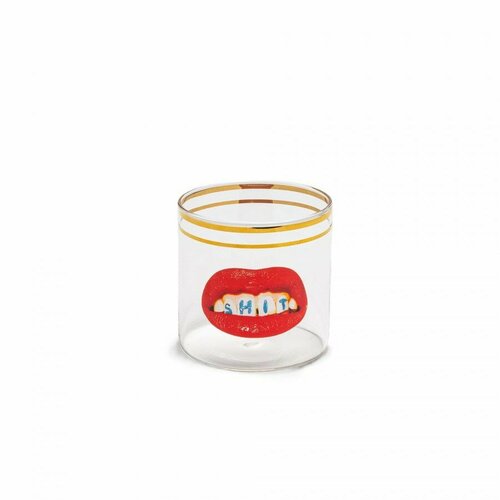 Стакан Seletti Toiletpaper Glass Shit 15980