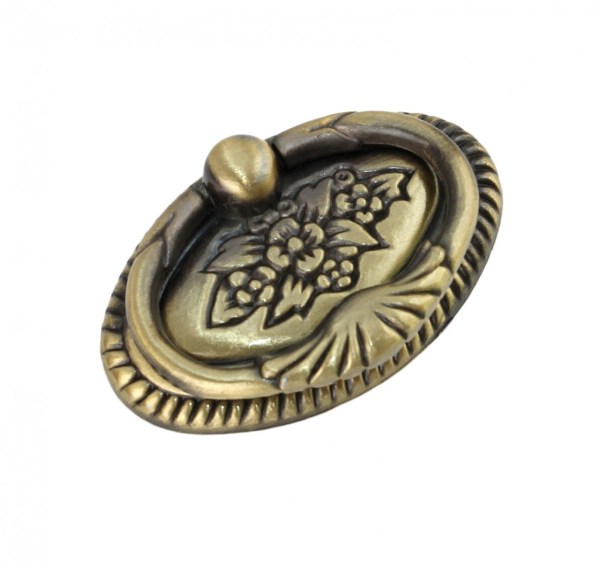 фото Ручка-кнопка старинная латунь BOYARD RC027AB 3