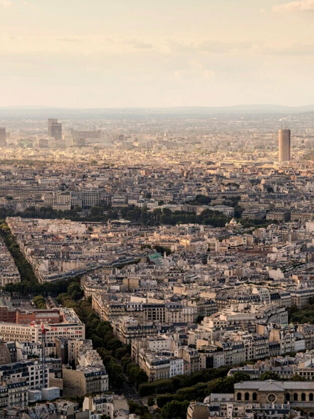 Плакат постер на бумаге Paris (Модульные постеры)-2/Париж/искусство/арт/абстракция/творчество. Размер 21 х 30 см