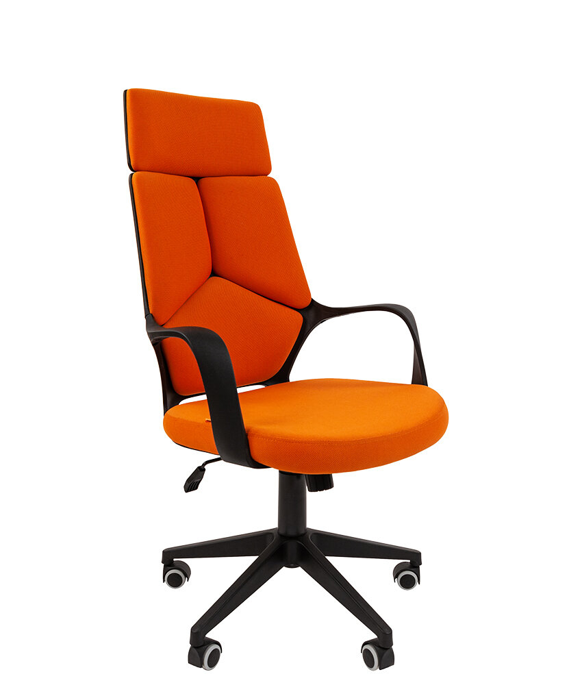 Кресло офисное Chairman 525 Россия ткань 26-24 orange
