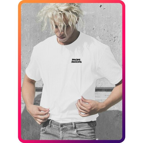 фото Футболка, размер xl, белый нет бренда