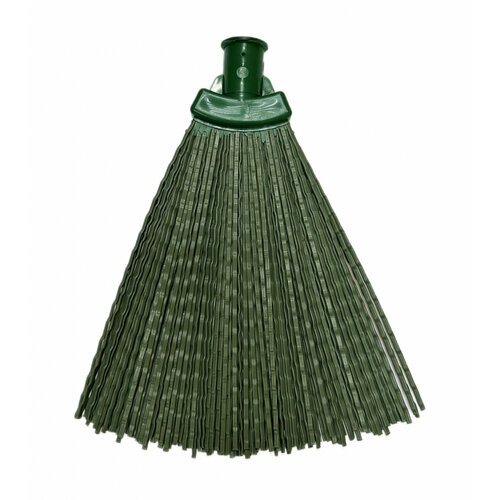 Метла веерная 270 х 260 мм полипропиленовая без черенка BERHAU 101902