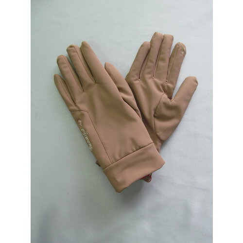 фото Перчатки munasha, размер 8, бежевый