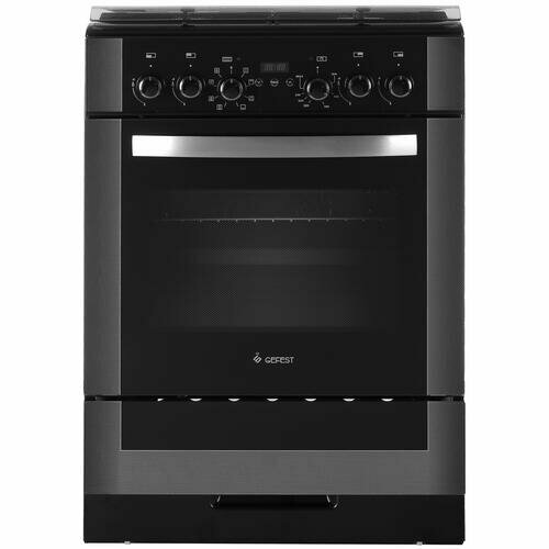 Комбинированная плита GEFEST ПГЭ 6302-04 0046 черный 4549900₽