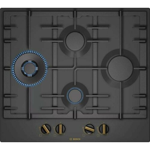 Варочная панель газовая Bosch PCI6B3B90R черный 4734000₽