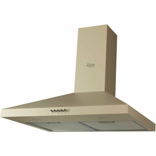 Вытяжка каминная OASIS KВ-60I бежевый кнопочное управление 773600₽