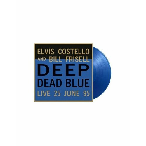 deep love 8719262017498, Виниловая пластинка Costello, Elvis; Frisell, Bill, Deep Dead Blue (coloured)