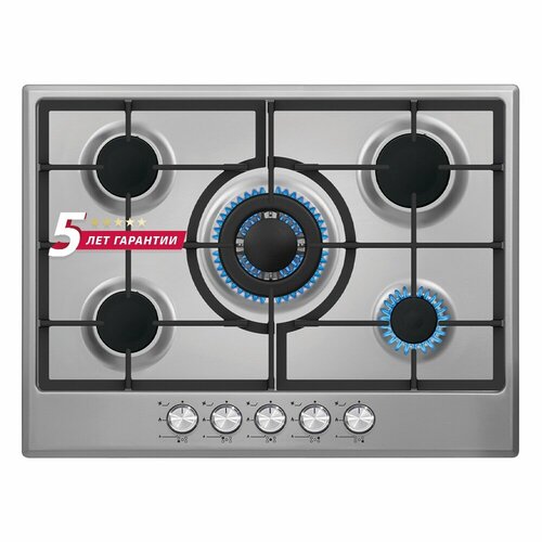 Газовая варочная поверхность Simfer H70W51M522 газ-контроль WOK конфорка 4463000₽