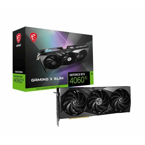 Видеокарта MSI RTX4060Ti GAMING X 16GB RTX 4060 Ti GAMING X 16G 8092400₽