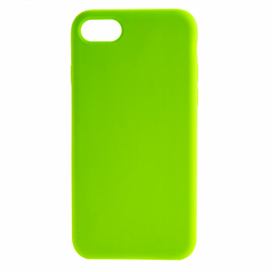 Накладка Silicone Case для iPhone 7/8 4,7 салатовый (51) без логотипа