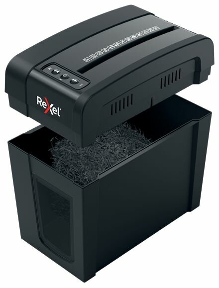 Уничтожитель бумаг REXEL SECURE X6 EU, P-4, 4x40 мм, 6 лист. одновременно, 10л [2020122eu] - фото №10