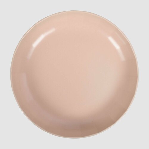 Тарелка глубокая набор Kutahya porselen Bevel розовый 21 см 2 шт