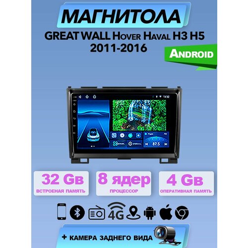 АвтомагнитолаTS18PRO GREAT WALL Hover 4/32Gb