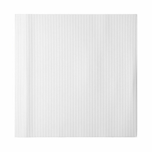 Самоклеящаяся ПВХ панель Полосы белые 7070см 475₽
