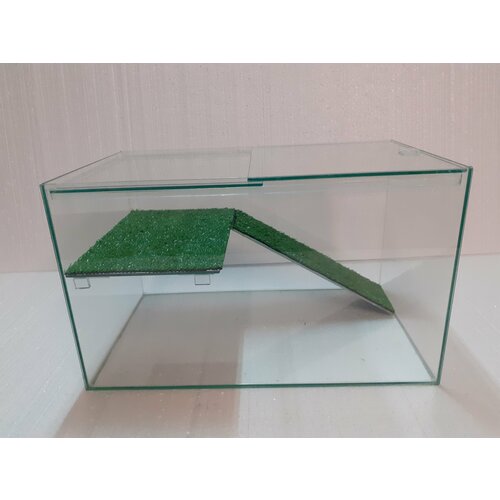 Акватеррариум 73 литра для водных черепашек Д60*В35*Ш35