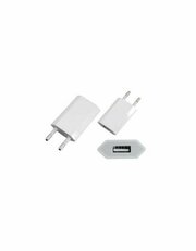 Сетевое зарядное устройство iPhone/iPod USB белое (СЗУ) (5 V, 1000 mA) REXANT