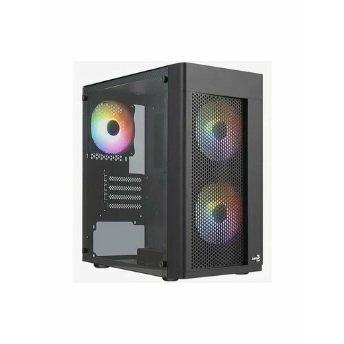 Корпус MiniTower AeroCool HEXFORM-G-BK-v2 (4711099471799)