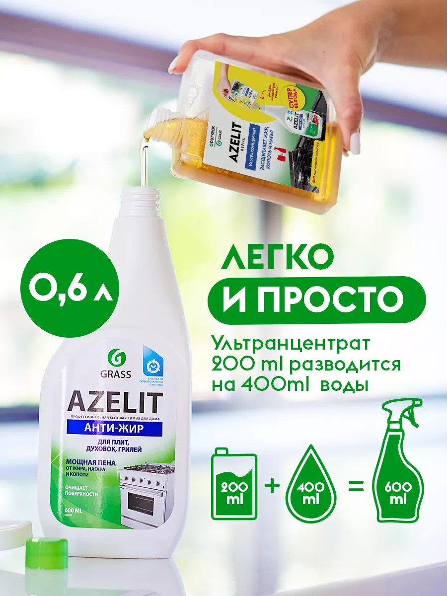 Чистящее средство антижир Azelit — фото 1