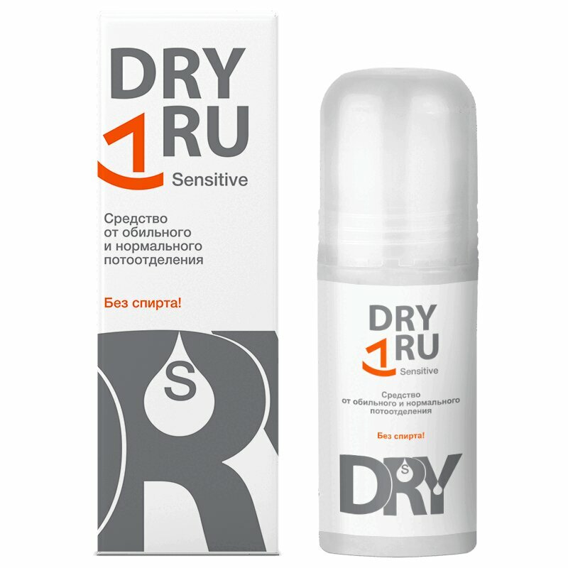 Дезодорант Dry Ru 50 мл Sensetive