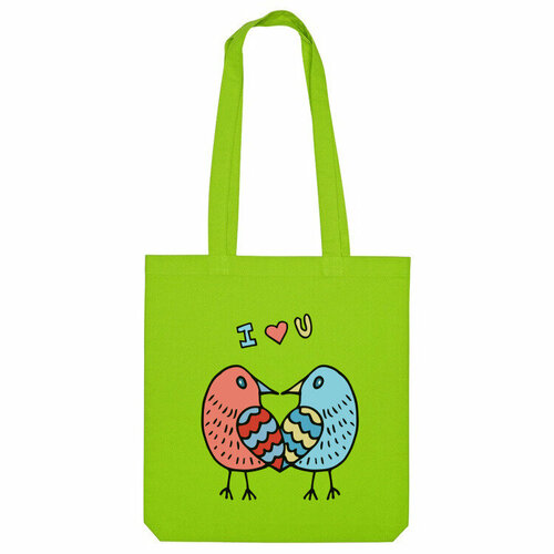 фото Сумка шоппер us basic, зеленый