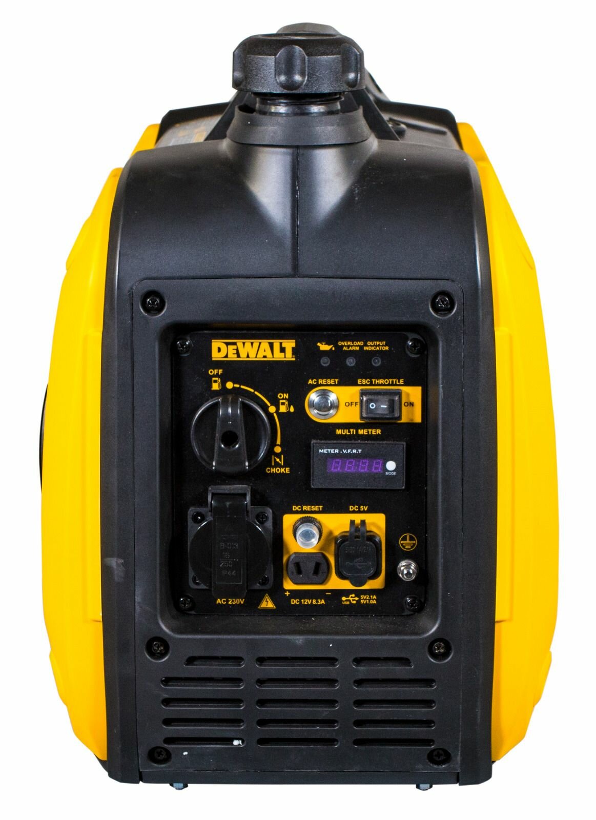 Инвенторный генератор DEWALT, 2000 Вт, 230 В, 80 см , DXGNi20E - фотография № 5