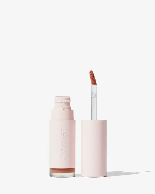 Помада для губ с перламутром Glossier G Suit Soft Touch Lip Creme 6 мл, Curve