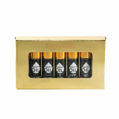 масло парфюмерное роллер baccara 6 мл жен Подарочный набор мужских парфюмерных масел EgyptOil Z