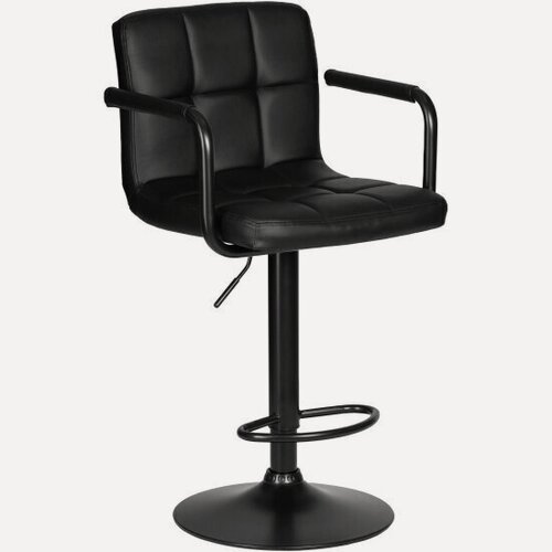 Изображение товара Стул барный Dobrin KRUGER ARM BLACK (черный)