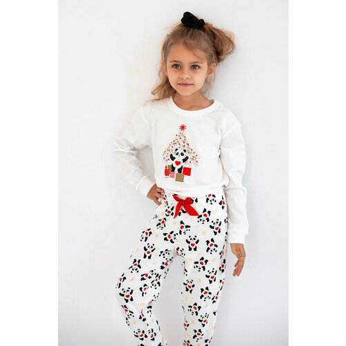 Пижама Sensis, размер 146-152, белый