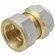 Соединитель обжимной латунный RVC 16 мм х 1/2" ц/г для металлопла...