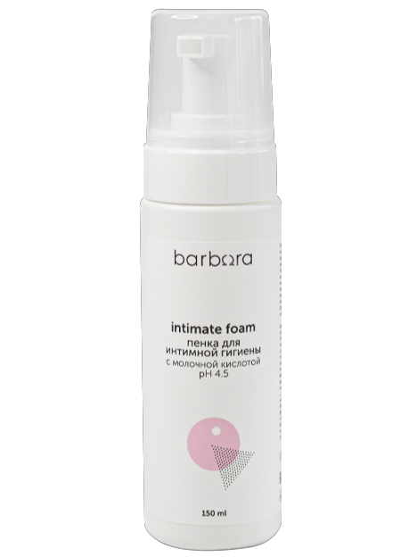 Пенка для интимной гигиены Barbara , 150 мл