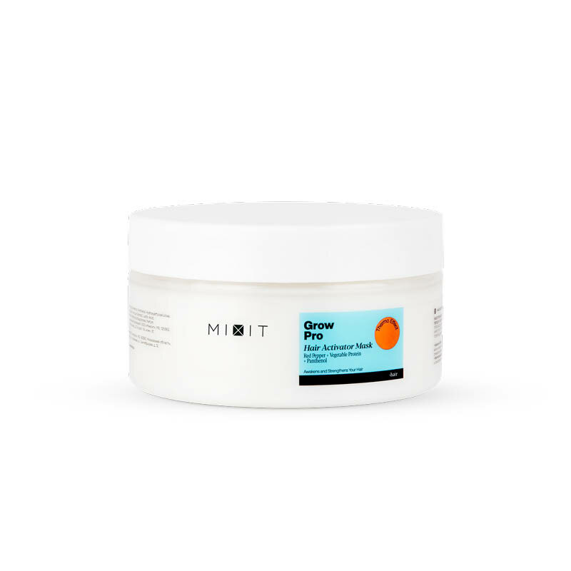 Маска-активатор роста волос MiXiT Grow Pro Hair Activator Mask с красным перцем 200мл - фото №5