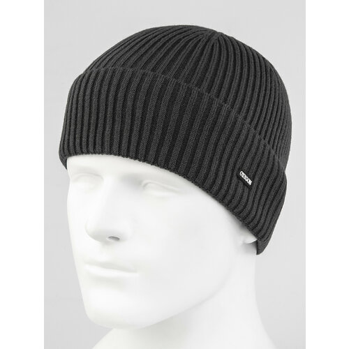 фото Шапка бини oxygon, размер 54/60, серый