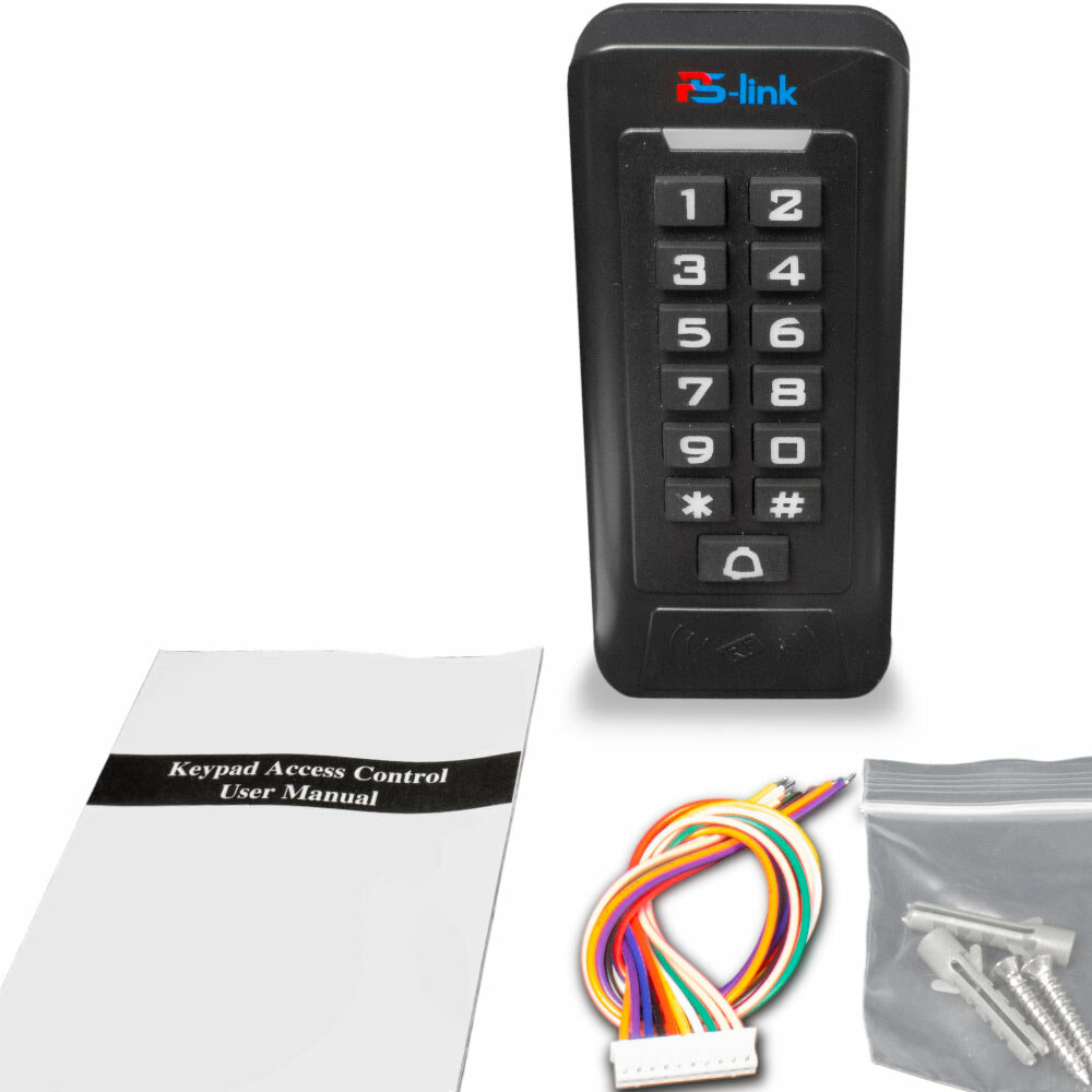 Панель доступа PS-link C1EM-W с защитой корпуса IP68 и кнопочной клавиатурой — фото 9
